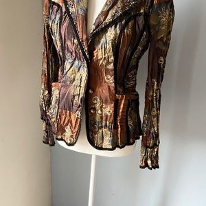 Alberto Makali Blazer unique fabric small